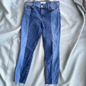 Pacsun Duo Tone High Rise Ankle Jegging Jeans